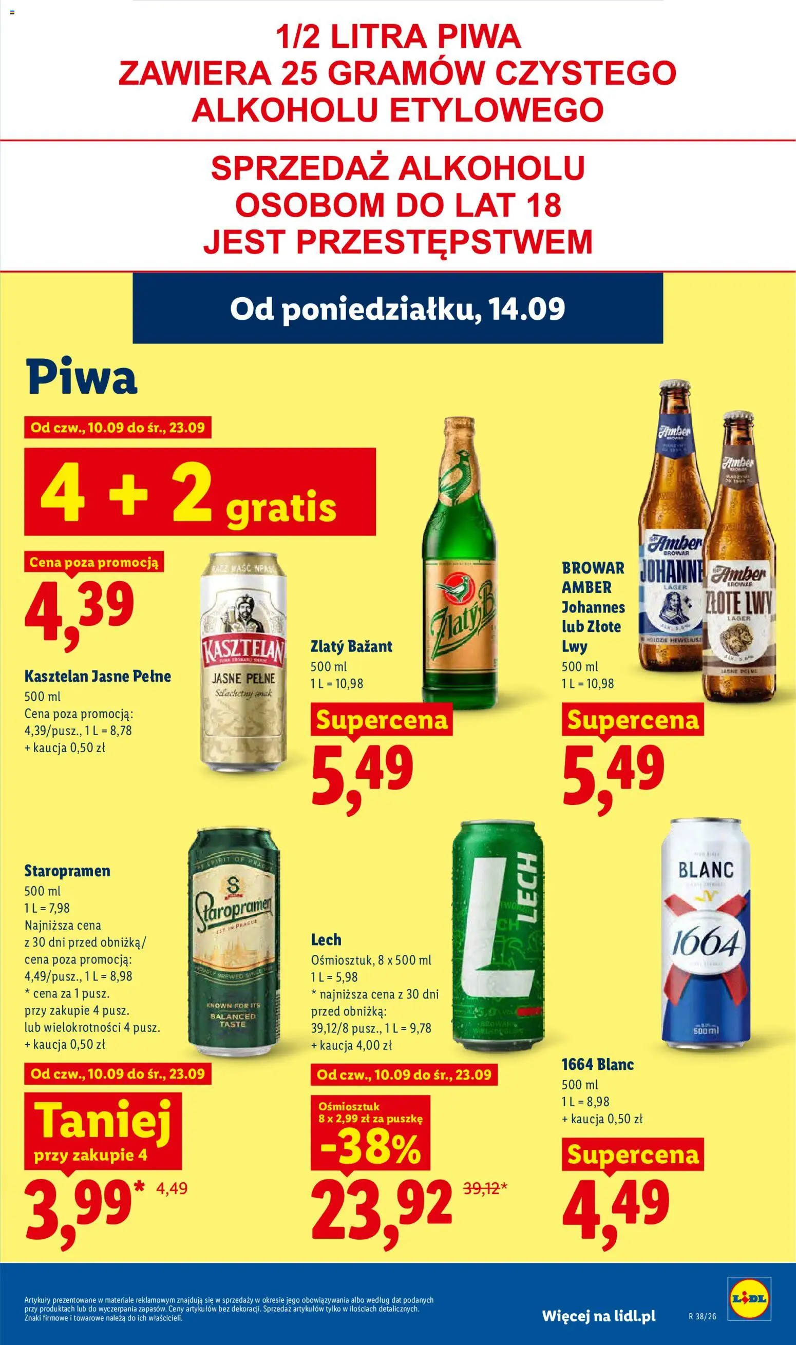 Lidl Polsko leták od 14.09.2026 | Strana: 61