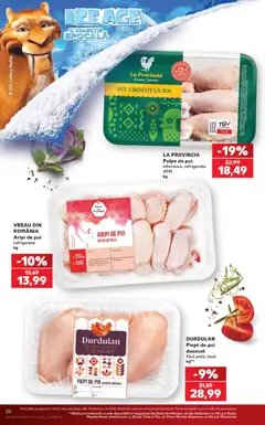 Ofertele Kaufland valabile de la 07.10.2026 | Pagină: 20 | Produse: Tava, La provincia, Pui
