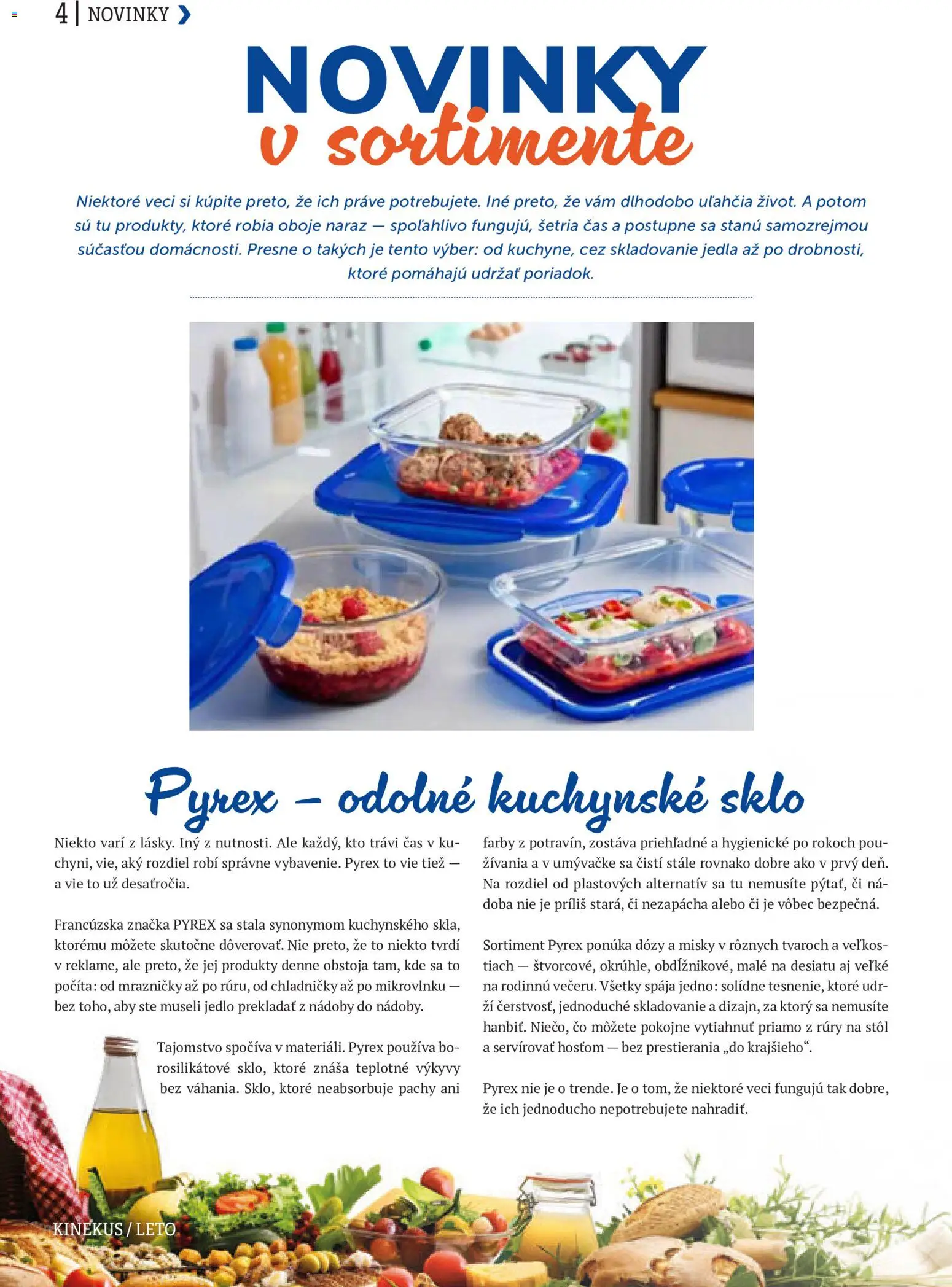 Nové Kinekus akcie – leták je platný od 10.06.2026 | Strana: 4 | Produkty: Stôl, Mrazničky
