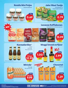 Die Grenze folder - Voorbeeld van een folder van Die Grenze, geldig van 28-09-2026 | Pagina: 5 | Producten: Rijst, Noedels, Lavazza, Nutella