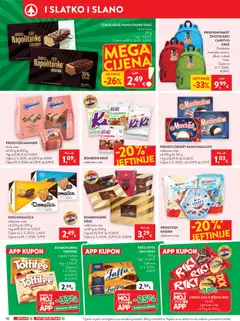 Interspar Katalog - Pregled kataloga iz trgovine Interspar, vrijedi od 26.08.2026 | Stranica: 22 | Proizvodi: Čokoladica, Keks, Bombonijera, Ruksak