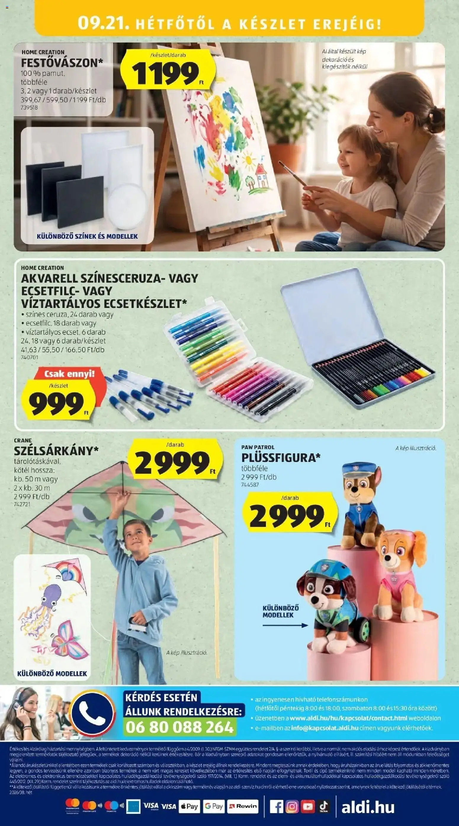 Aldi aktuális akciós újság - 2026.09.17. -tól/töl > akció, lapozható szórólap 🛍️ | Oldal: 36 | Termékek: Kötél, Elem, Óra, Dekoráció