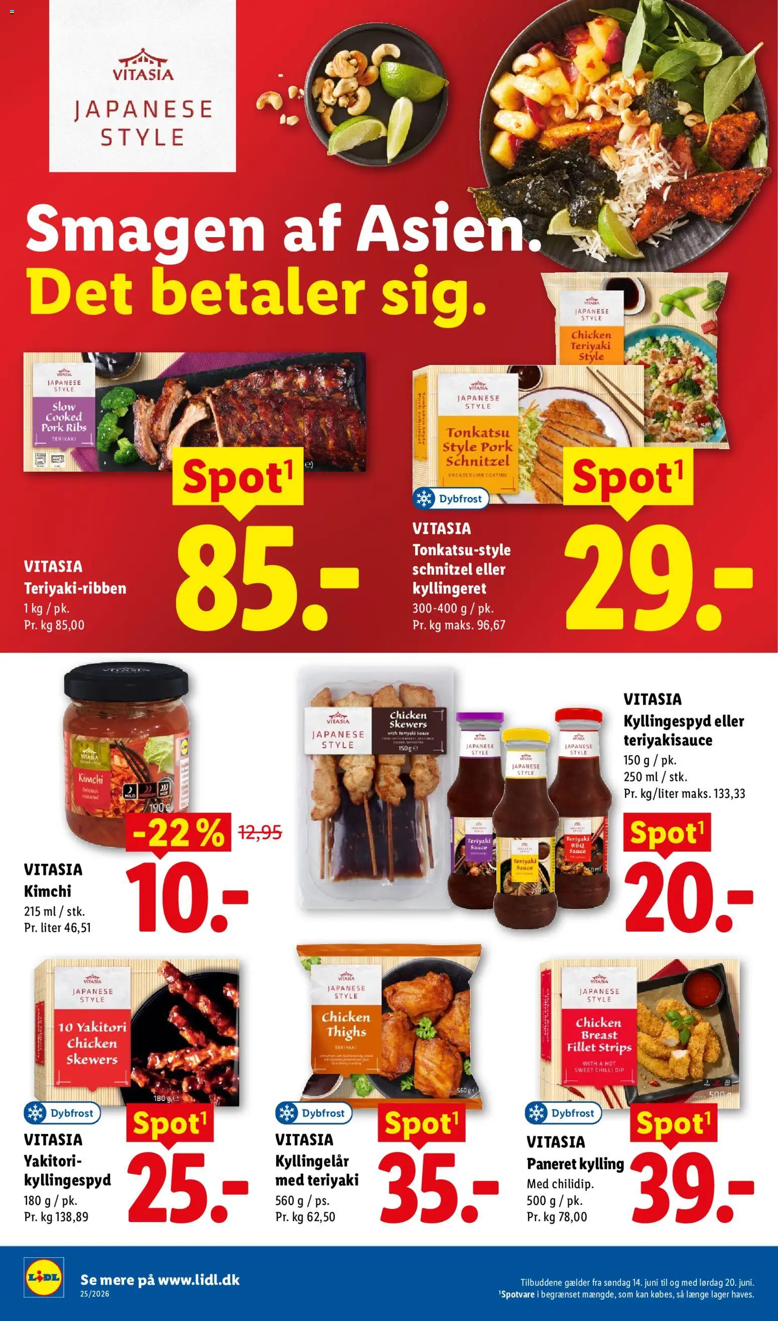 🛍️ Lidl - Tilbudsavis fra 14/06/2026 » Se eksklusive tilbud og spar penge i dag! 💰 | Danmark