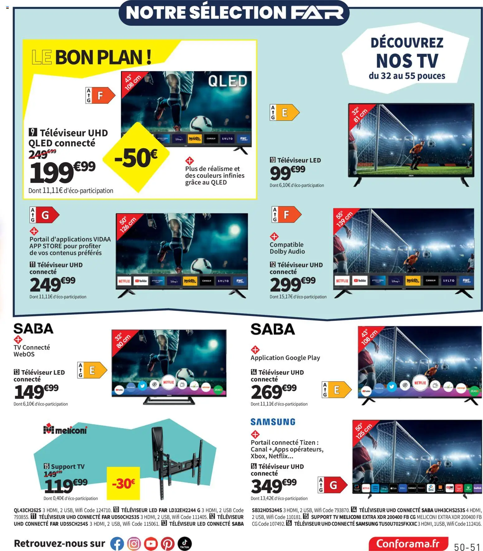 {H1} | Page: 51 | Produits: Audio, Portail, Televiseur, Store