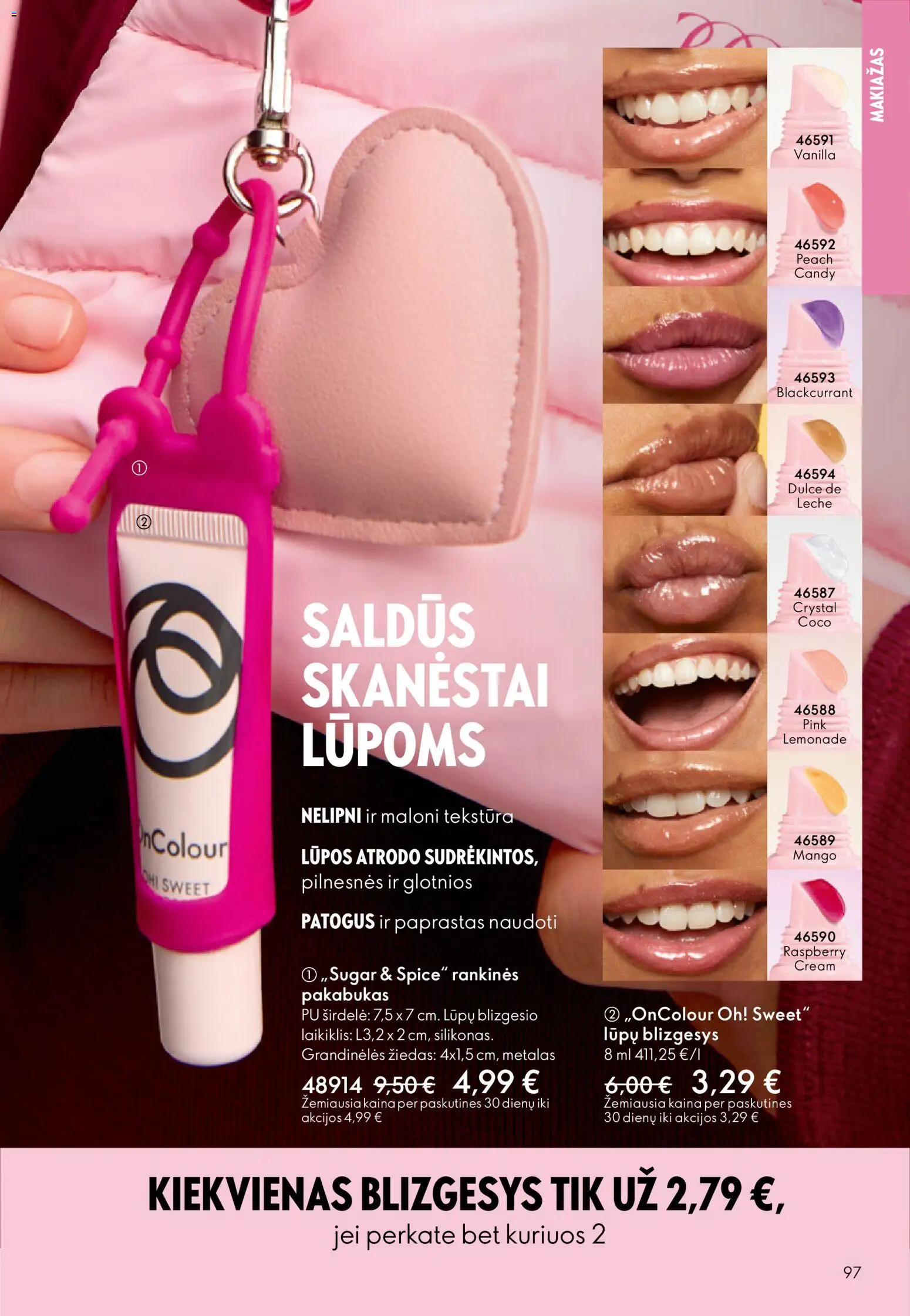 Oriflame akcijos nuo 13.05.2026 | Puslapis: 97 | Prekių: Makiažas