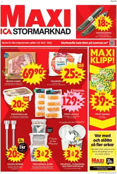 ICA Maxi - Enköping - Förhandsvisning av reklamblad från butik ICA Maxi aktuell från 04.05.2026