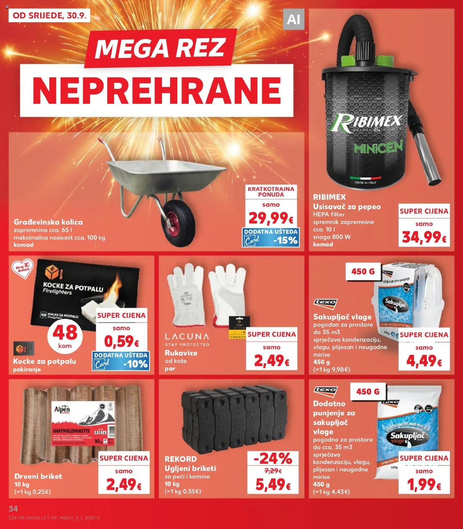 Kaufland HR akciós ujság - amely érvényes a következő dátumtól: 2026.09.30. | Oldal: 34