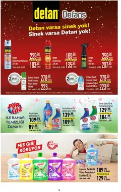 07.05.2026 tarihinden itibaren geçerli olan CarrefourSA kataloğu önizlemesi | Sayfa: 37 | Ürünler: Kireç çözücü, Banyo, Yüzey temizleyici, Saat