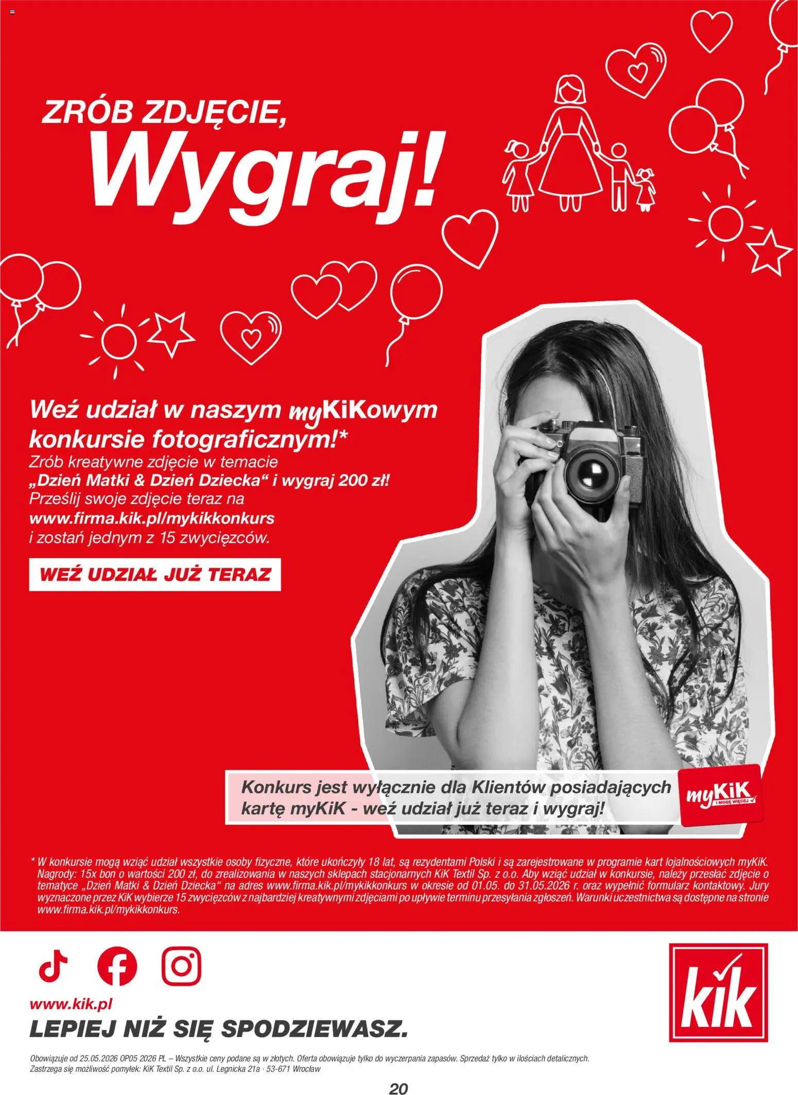Kik gazetka od 25.05.2026 | Strona: 20