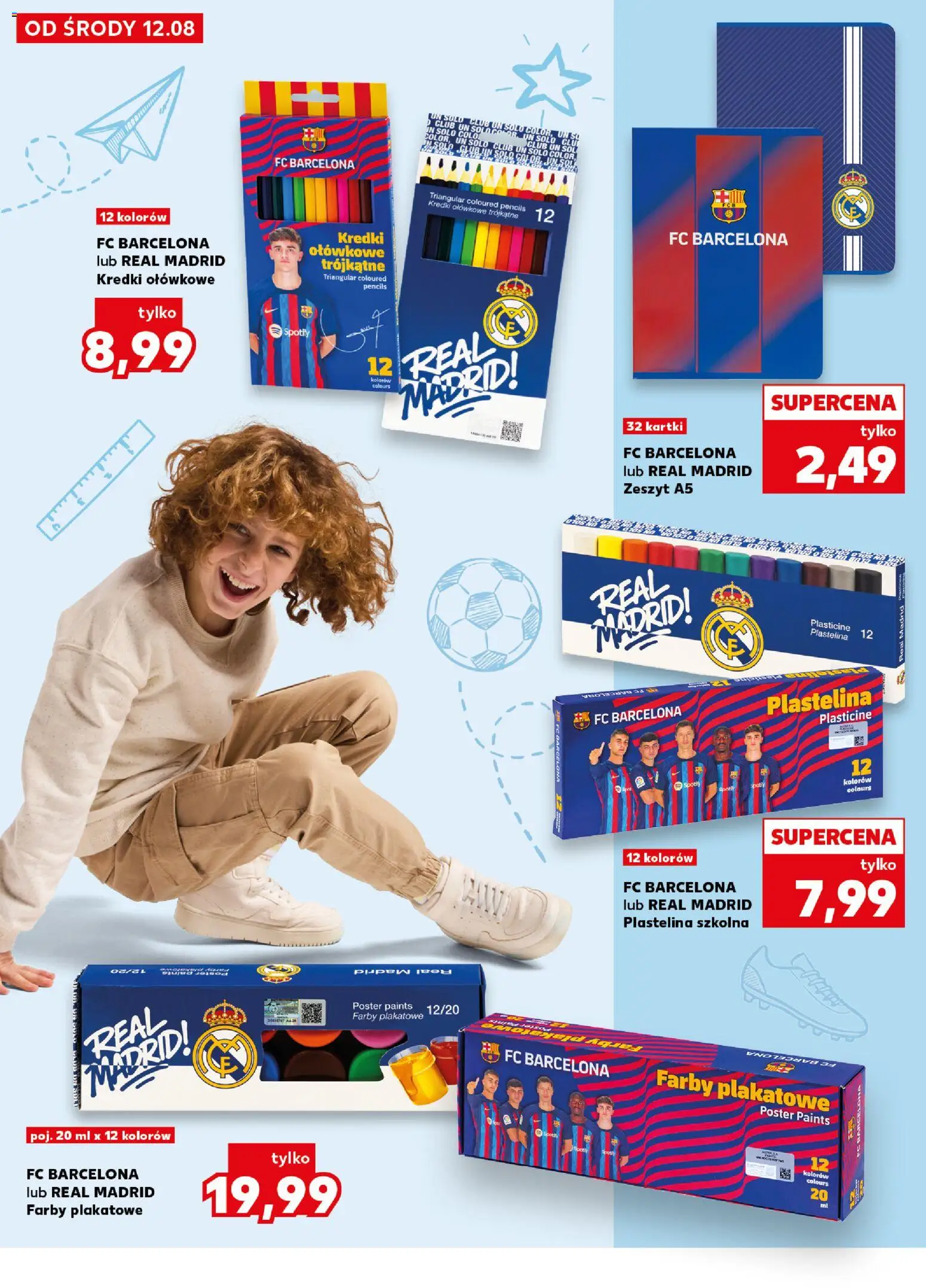 Kaufland Polsko leták - Nowy rok szkolny od 12.08.2026 | Strana: 18 | Produkty: Plastelína