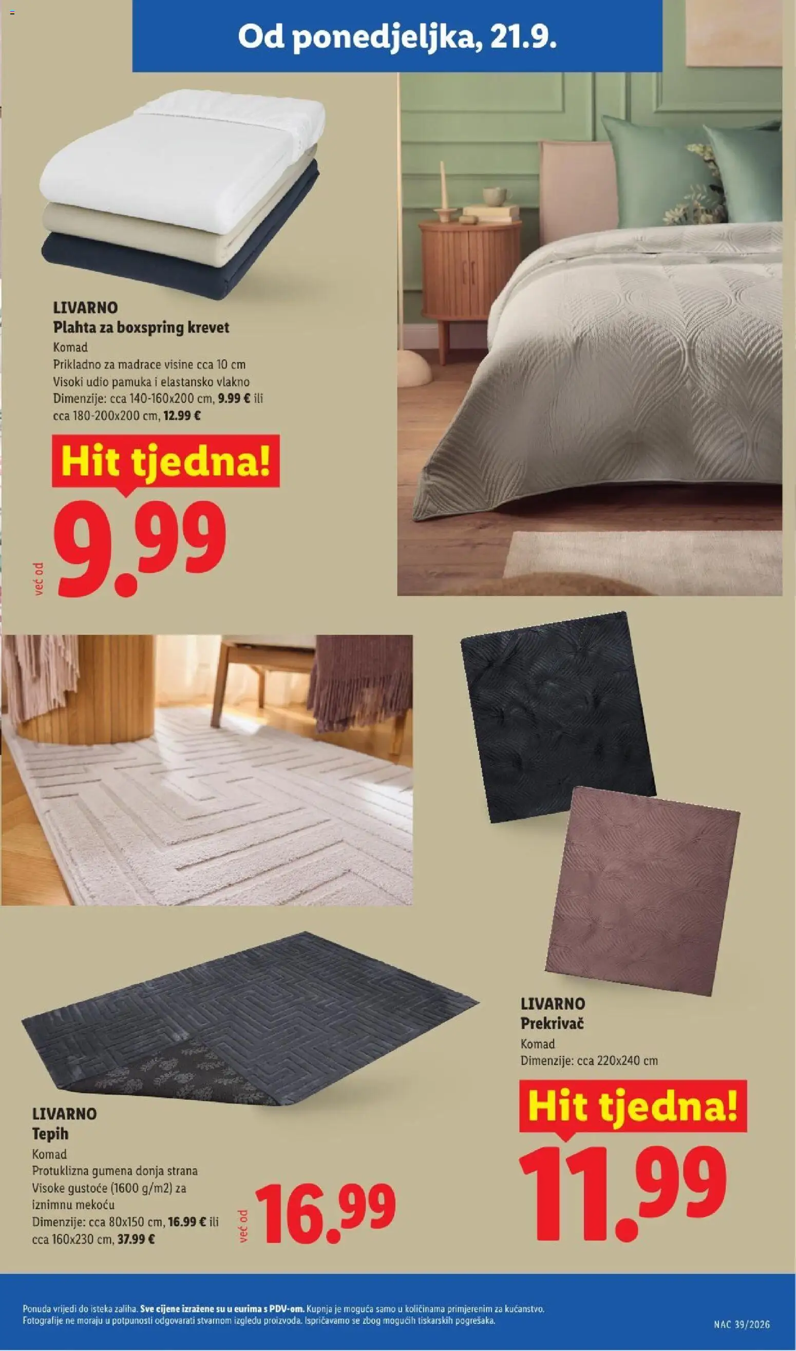 Lidl katalog | vrijedi od 21.09.2026 | Stranica: 21