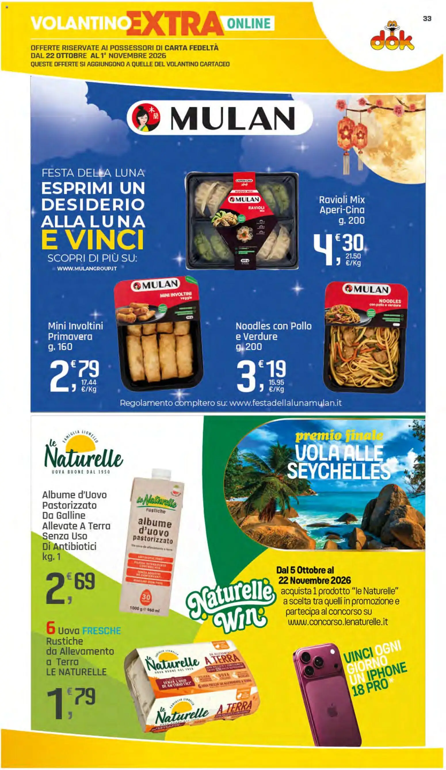 Volantino DOK del 22/10/2026 | Pagina: 34