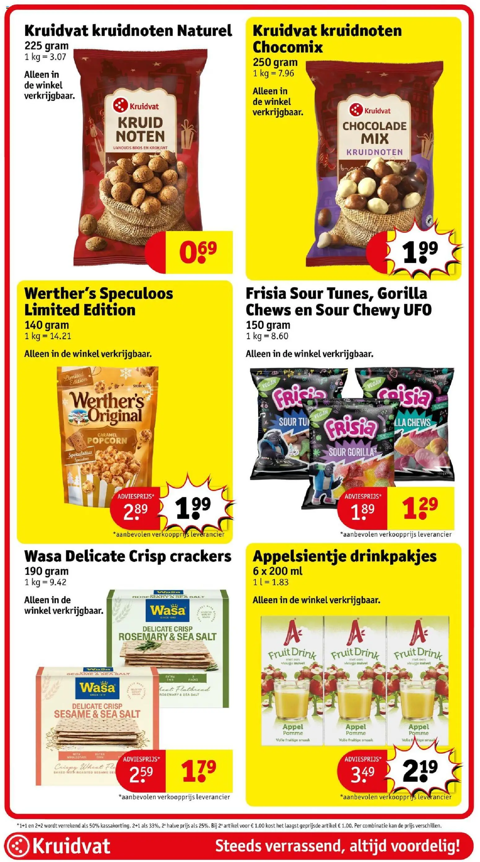 {H1} | Pagina: 67 | Producten: Noten, Fruit, Appel, Popcorn