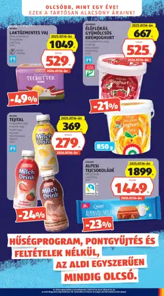 Aldi akciós újság - amely érvényes a következő dátumtól: 2026.07.16. | Oldal: 3