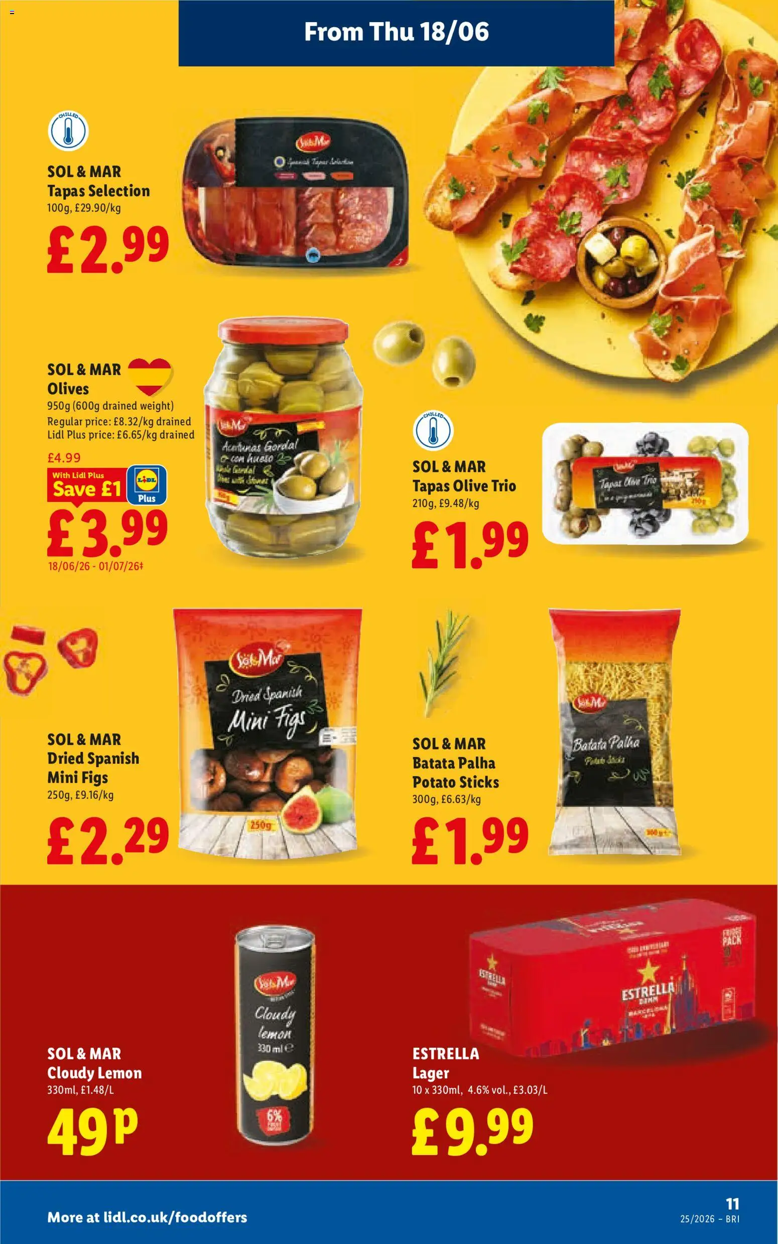 {H1} | Page: 13 | Products: Tapas, Weight, Lemon