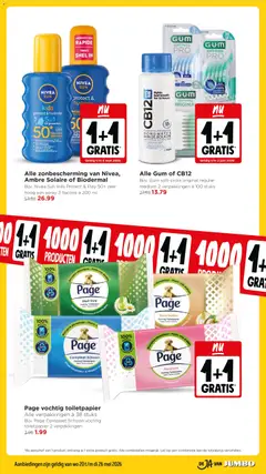 Jumbo folder week 21 - Voorbeeld van een folder van Jumbo, geldig van 20.05.2026 | Pagina: 17 | Producten: Mondwater, Papier, Toiletpapier, Alcohol