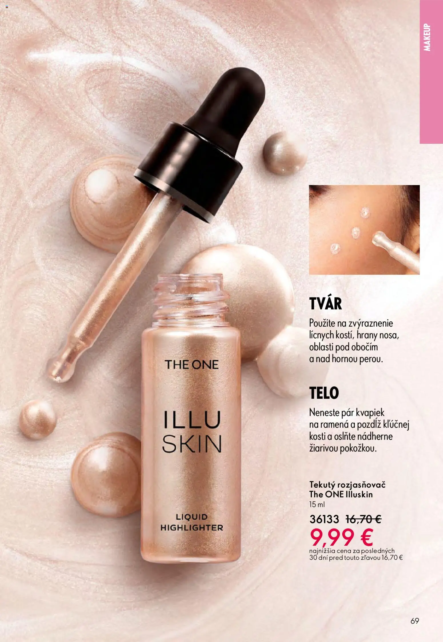 Nové Oriflame akcie – leták je platný od 06.05.2026 | Strana: 69 | Produkty: Rozjasňovač