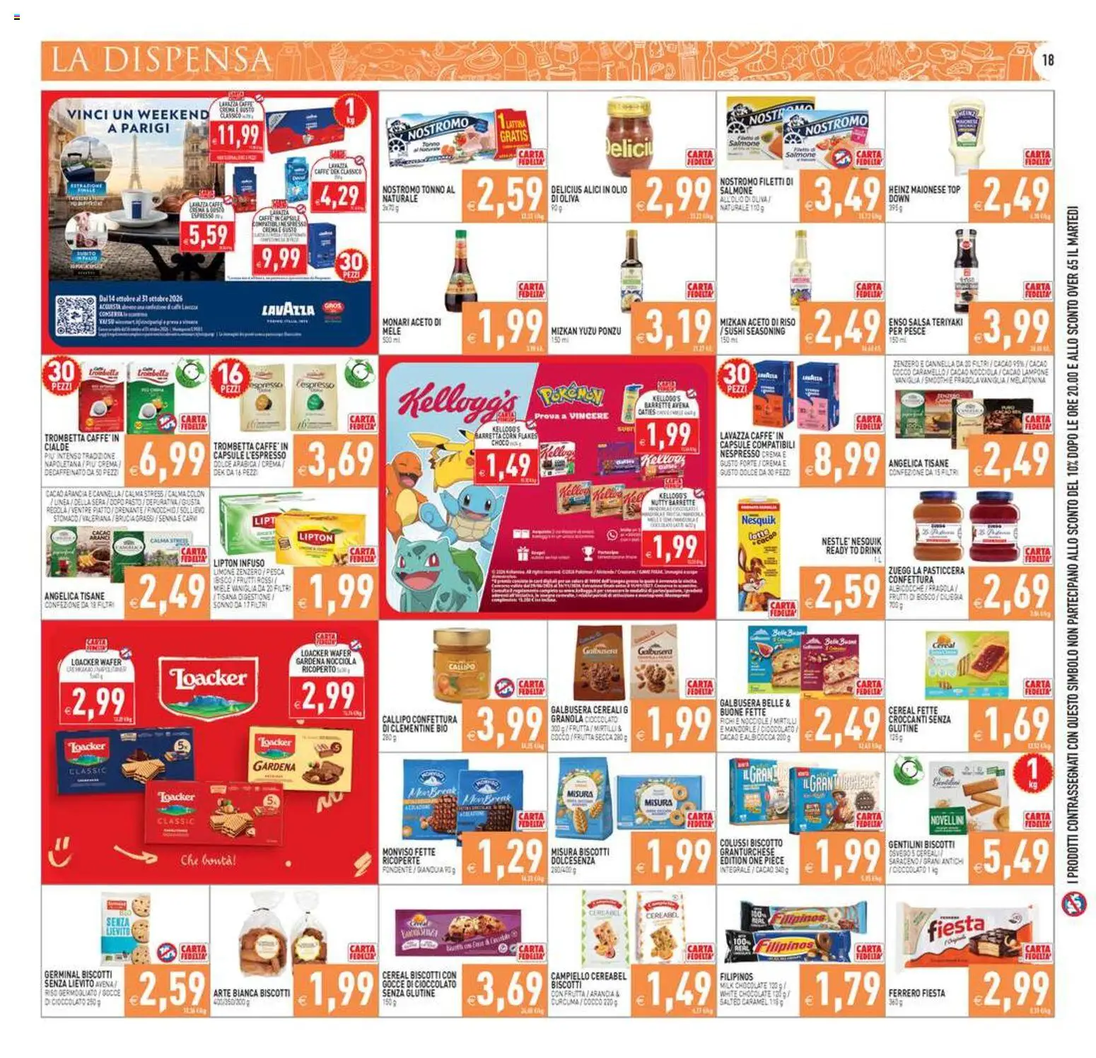 Volantino PIM Supermercati del 14/10/2026 | Pagina: 18