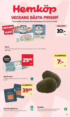 Hemköp erbjudanden - Förhandsvisning av reklamblad från butik Hemköp aktuell från 19/10/2026