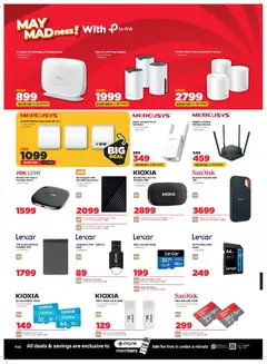 HiFi Corp specials catalogue – valid from 29.04.2026 | Page: 20 | Products: Router, USB, Hard drive