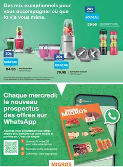 Migros aktionen Magazine FR ab 07.10.2026 gültig | Seite: 32 | Produkte: Rouge, Pasta, Smartphone