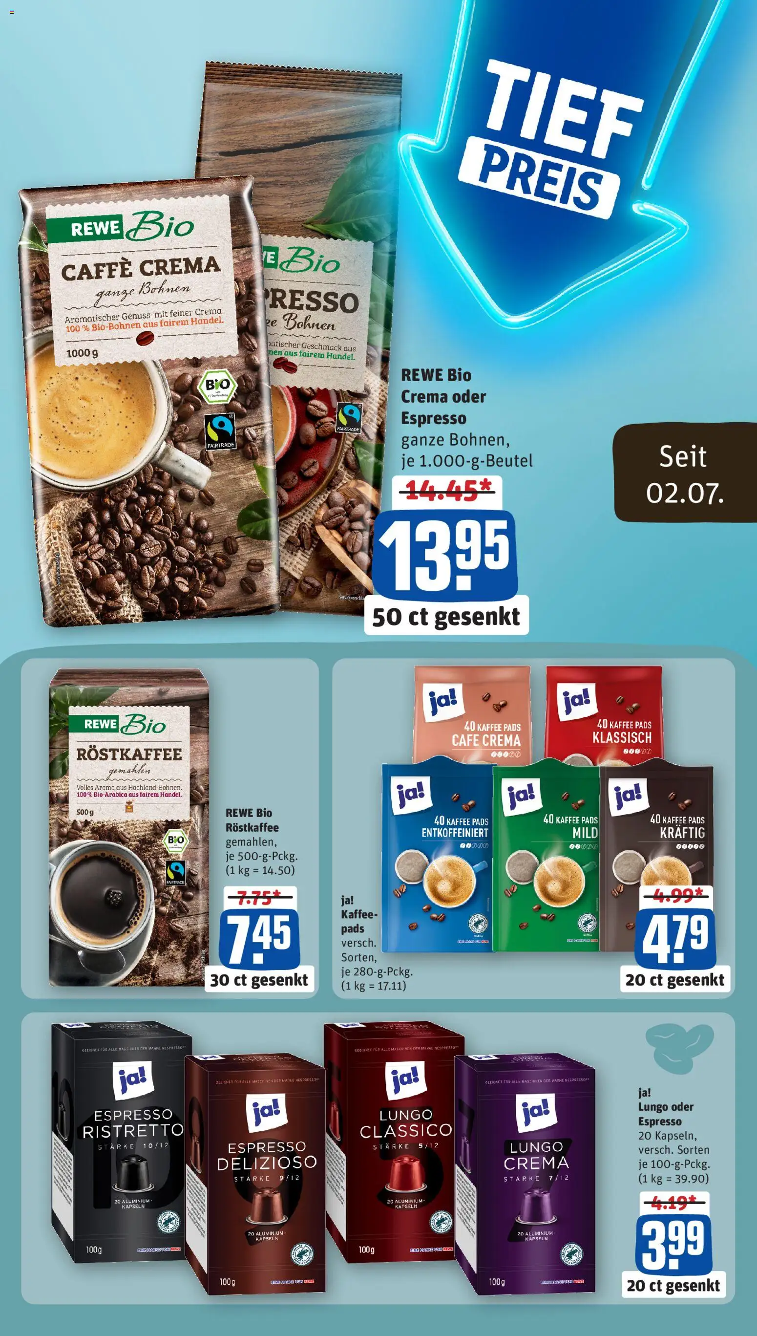 Rewe ihr Kaufpark Prospekt – gültig ab 06.07.2026 | Seite: 3 | Produkte: Kaffee
