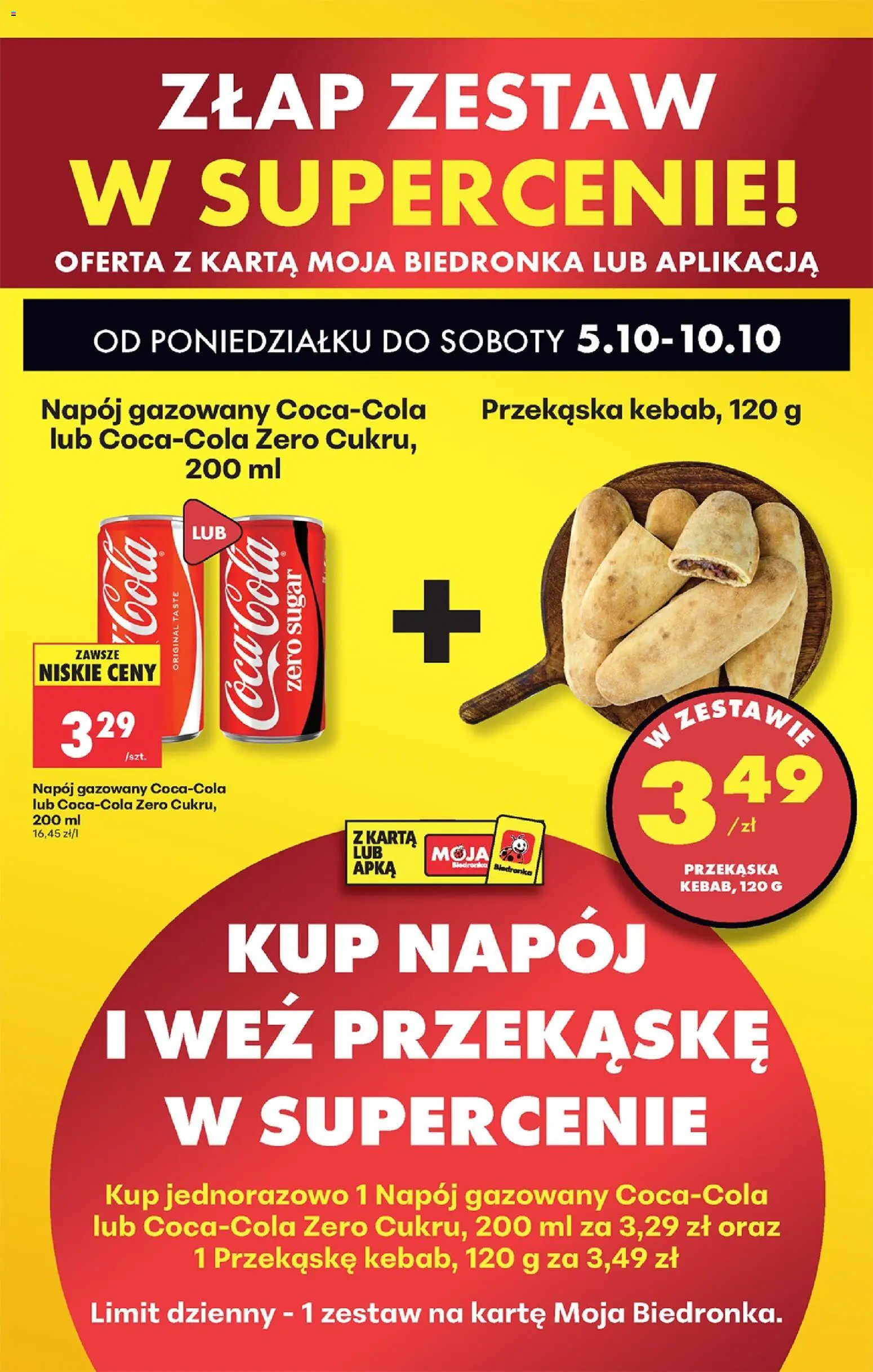 Biedronka Polsko leták - Codziennie niskie ceny od 05.10.2026 | Strana: 41 | Produkty: Cola