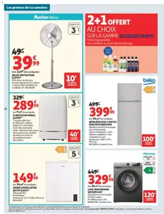 Auchan - Prévisualisation de LAVE LINGE HISENSE WF3Q9041BT, 15 programmes dont rapide, Fonction vapeur, Fin différé jusqu'à 24h, Réf.803788- Garantie 2 ans valide à partir de 30/06/2026 | Page: 56