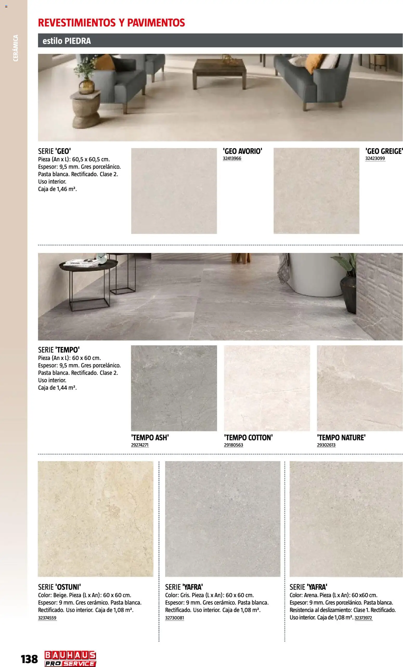 Bauhaus ProService │ válido desde el 11/05/2026 | Página: 138 | Productos: Pasta, Caja