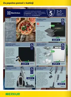 Merkur katalog akcije – veljaven od 05.08.2026 | Stran: 8 | Izdelki: Pecica, Teza, Indukcijska plošča, Sesalnik