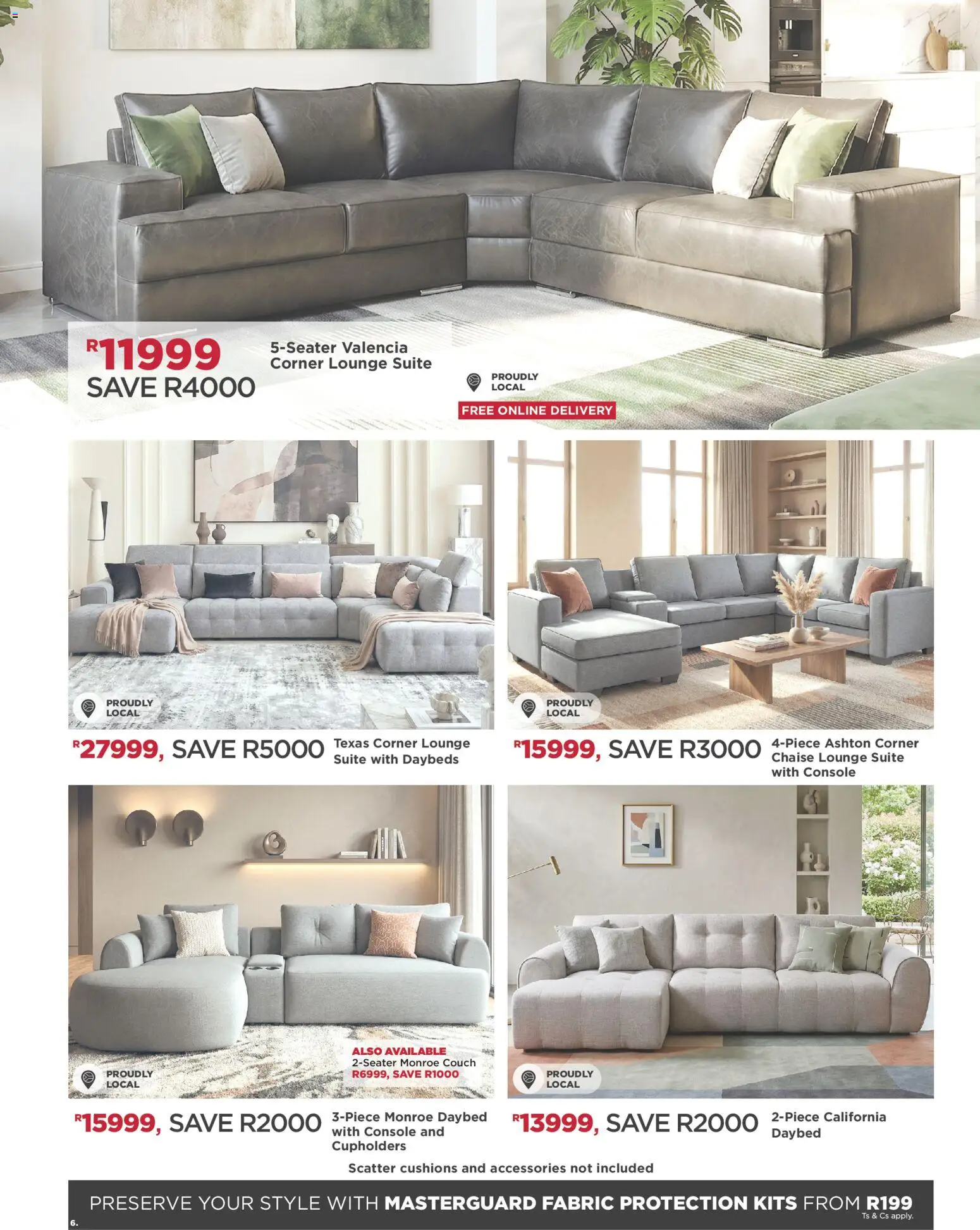 New House and Home catalogue – valid from 07/09/2026 | Page: 6 | Products: Couch, Lounge suite, Chaise