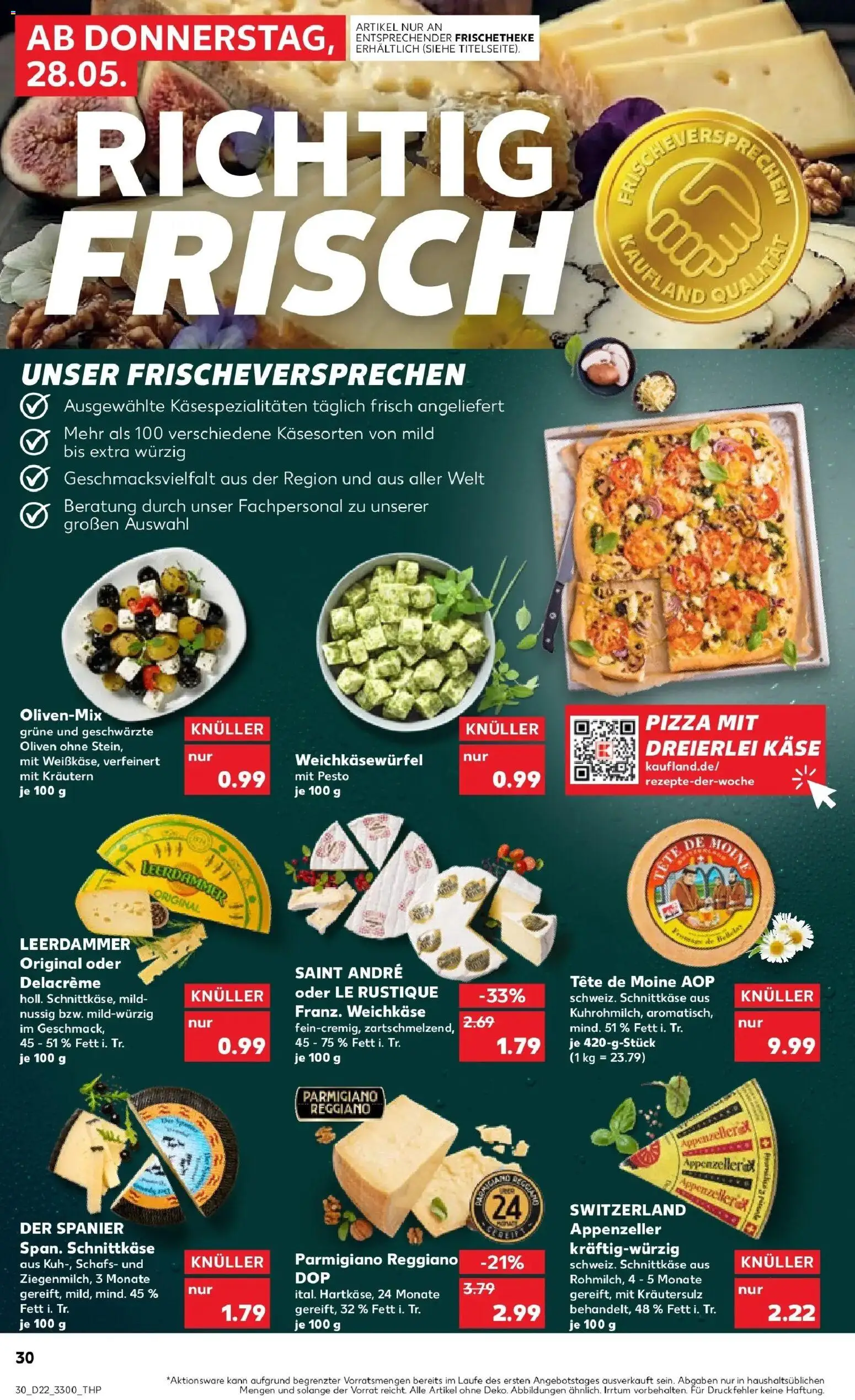 Kaufland Prospekt Freiberg – gültig ab 26.05.2026 | Seite: 35 | Produkte: Käse, Leerdammer, Pizza