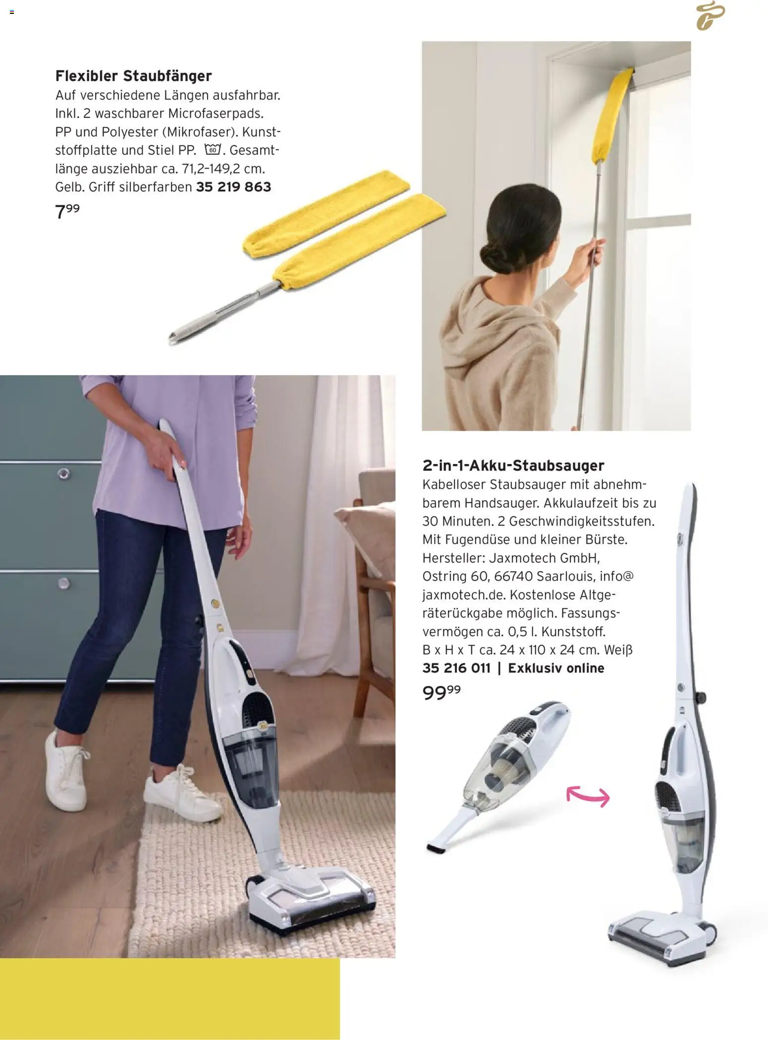 Prospekt Tchibo Alpaka cleaning collection – gültig ab 05.08.2026 | Seite: 13 | Produkte: Staubsauger