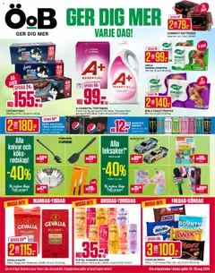 ÖoB erbjudanden - Förhandsvisning av reklamblad från butik ÖoB aktuell från 24/08/2026