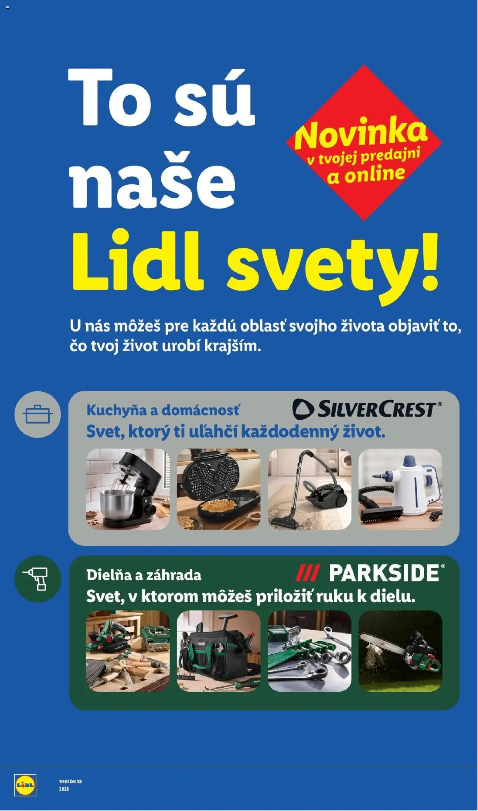 Nové Lidl akcie – leták je platný od 20.07.2026 | Strana: 52 | Produkty: Kuchyňa, Parkside