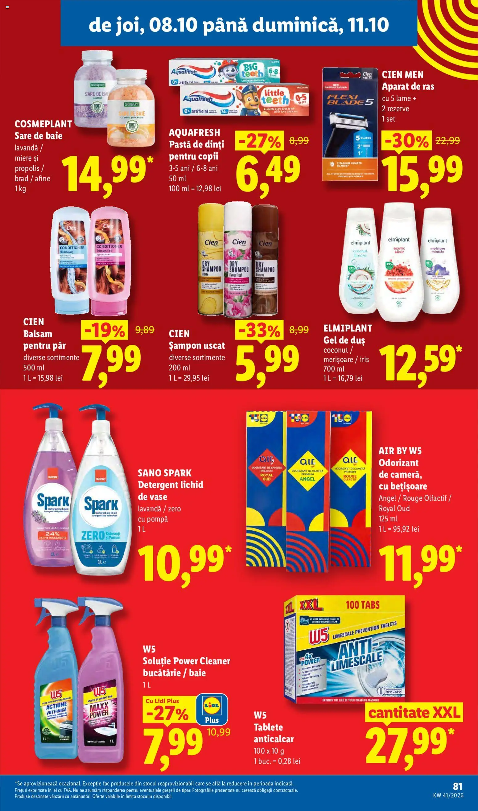 Noul catalog Lidl – valabil de la 05.10.2026 | Pagină: 81