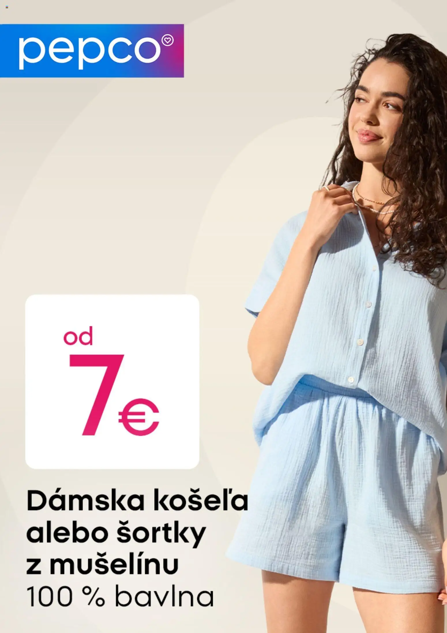 Nové Pepco akcie – leták je platný od 07.05.2026 | Strana: 2 | Produkty: Košeľa