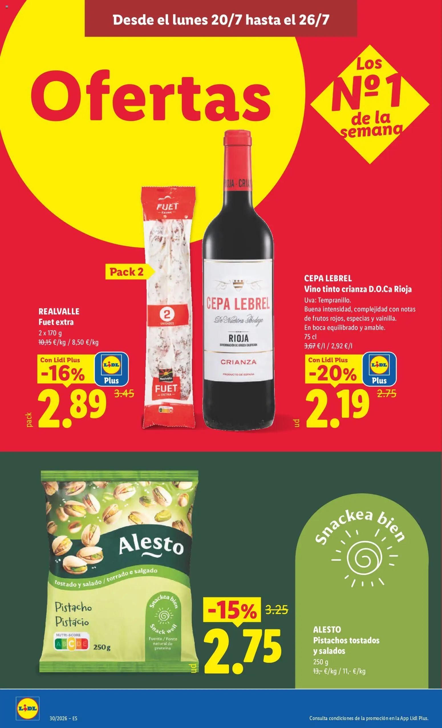 Lidl folleto │ válido desde el 20/07/2026 | Página: 16 | Productos: Vino