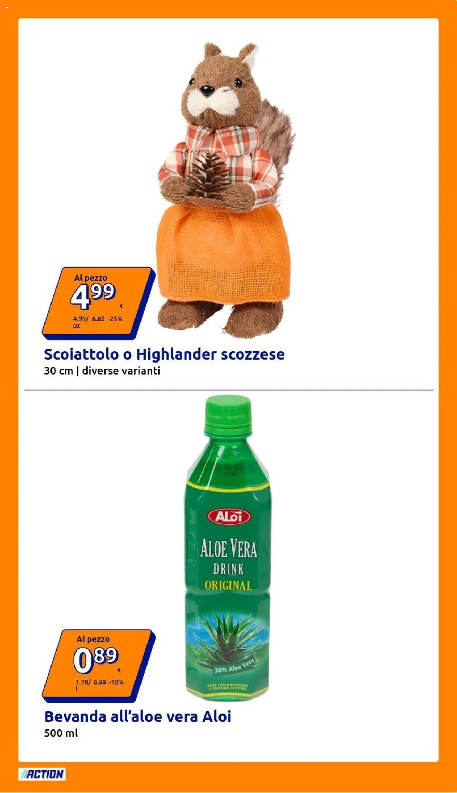 Volantino Action del 19/08/2026 | Pagina: 9 | Prodotti: Aloe vera