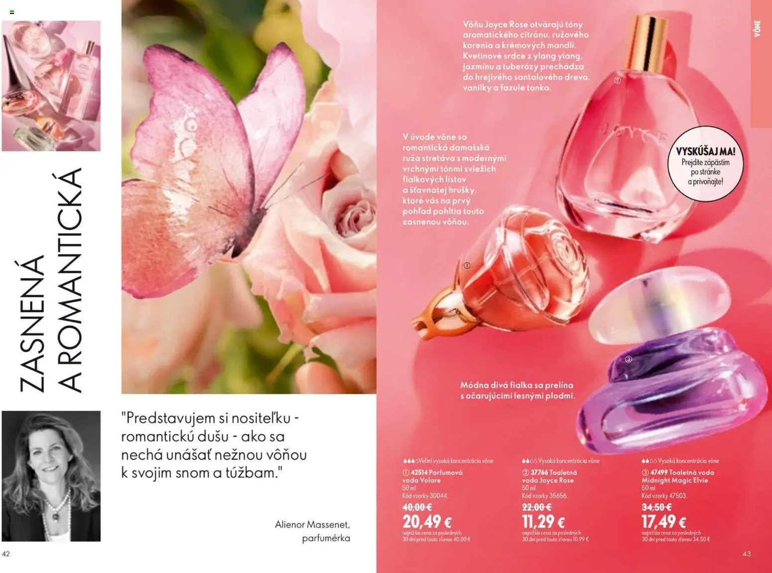 Nové Oriflame akcie – leták je platný od 19.08.2026 | Strana: 22 | Produkty: Toaletná voda, Voda
