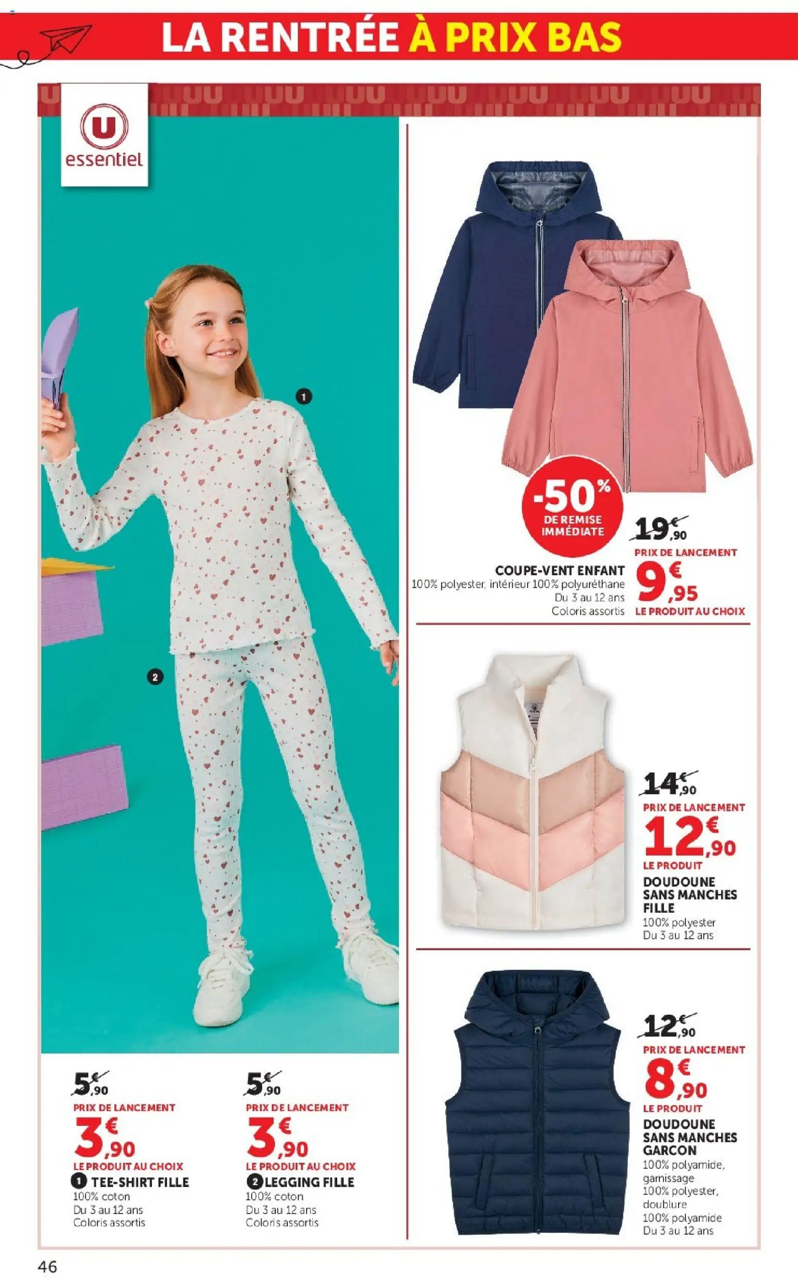 {H1} | Page: 46 | Produits: Coton, Legging, Doudoune