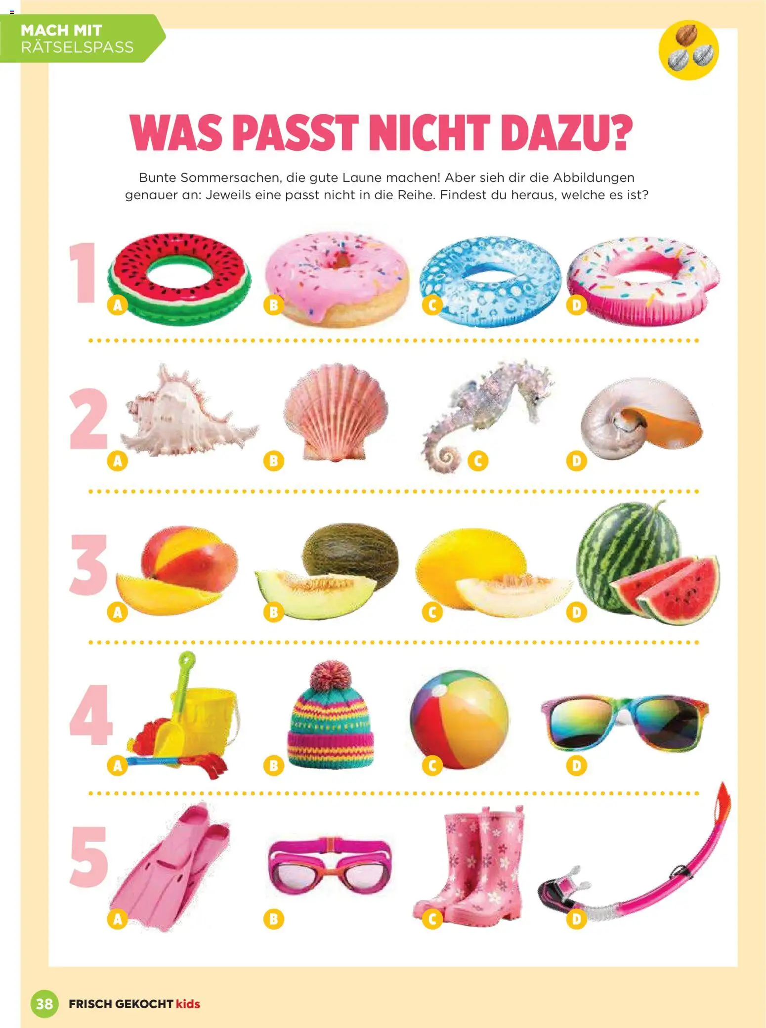 Billa Frisch Gekocht Kids gültig ab 01.06.2026 | Seite: 38