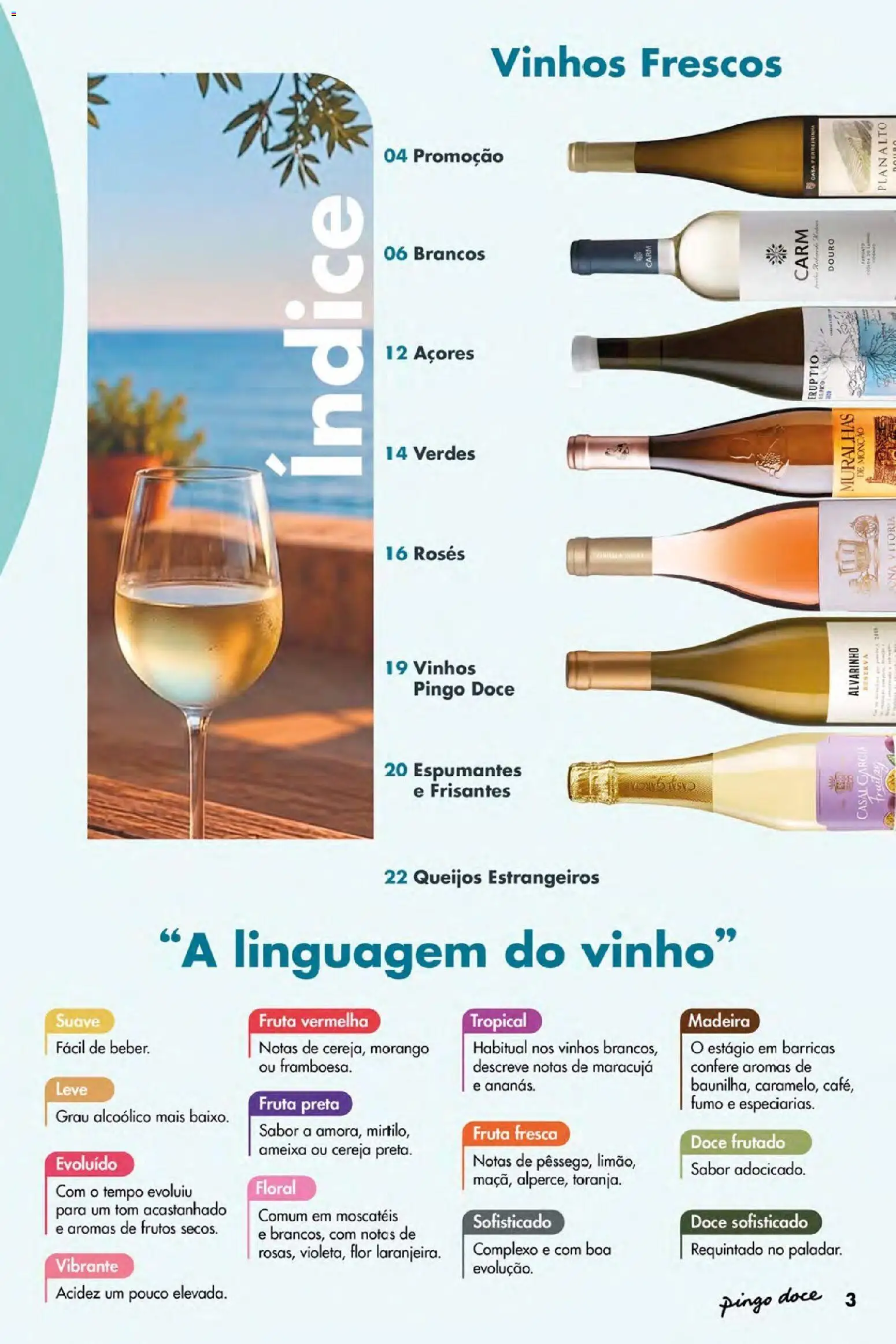 Pingo Doce Folheto Vinhos Frescos Açores │ válido de 02/07/2026 | Página: 3 | Produtos: Cereja, Vinho