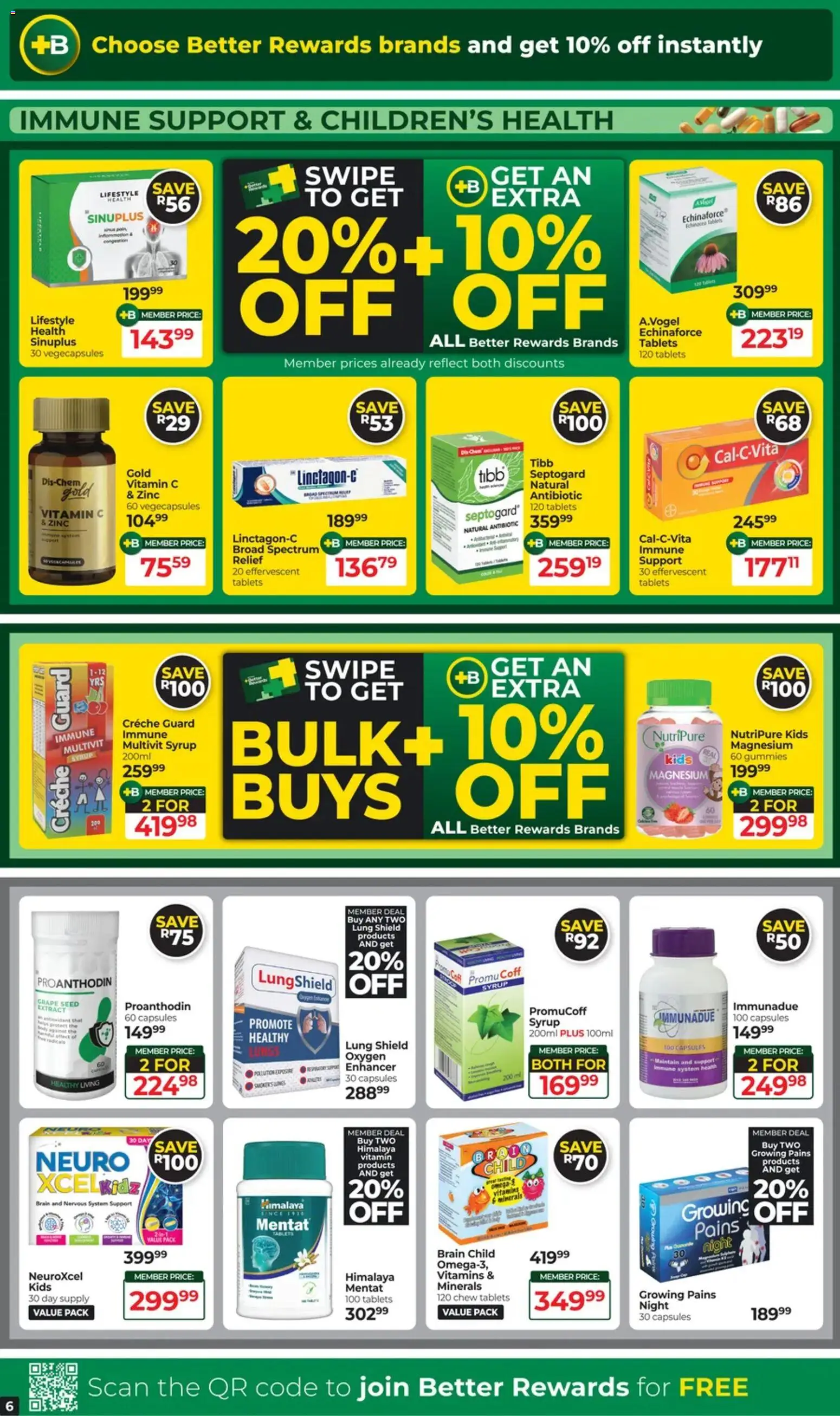 New Dis-Chem catalogue – valid from 11/08/2026 | Page: 5 | Products: Vitamins, Syrup