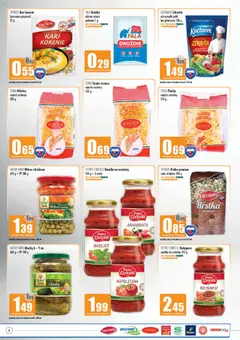COOP Jednota leták platný od 03.09.2026 | Strana: 6 | Produkty: Mrkva, Omáčka, Droždie, Uhorky