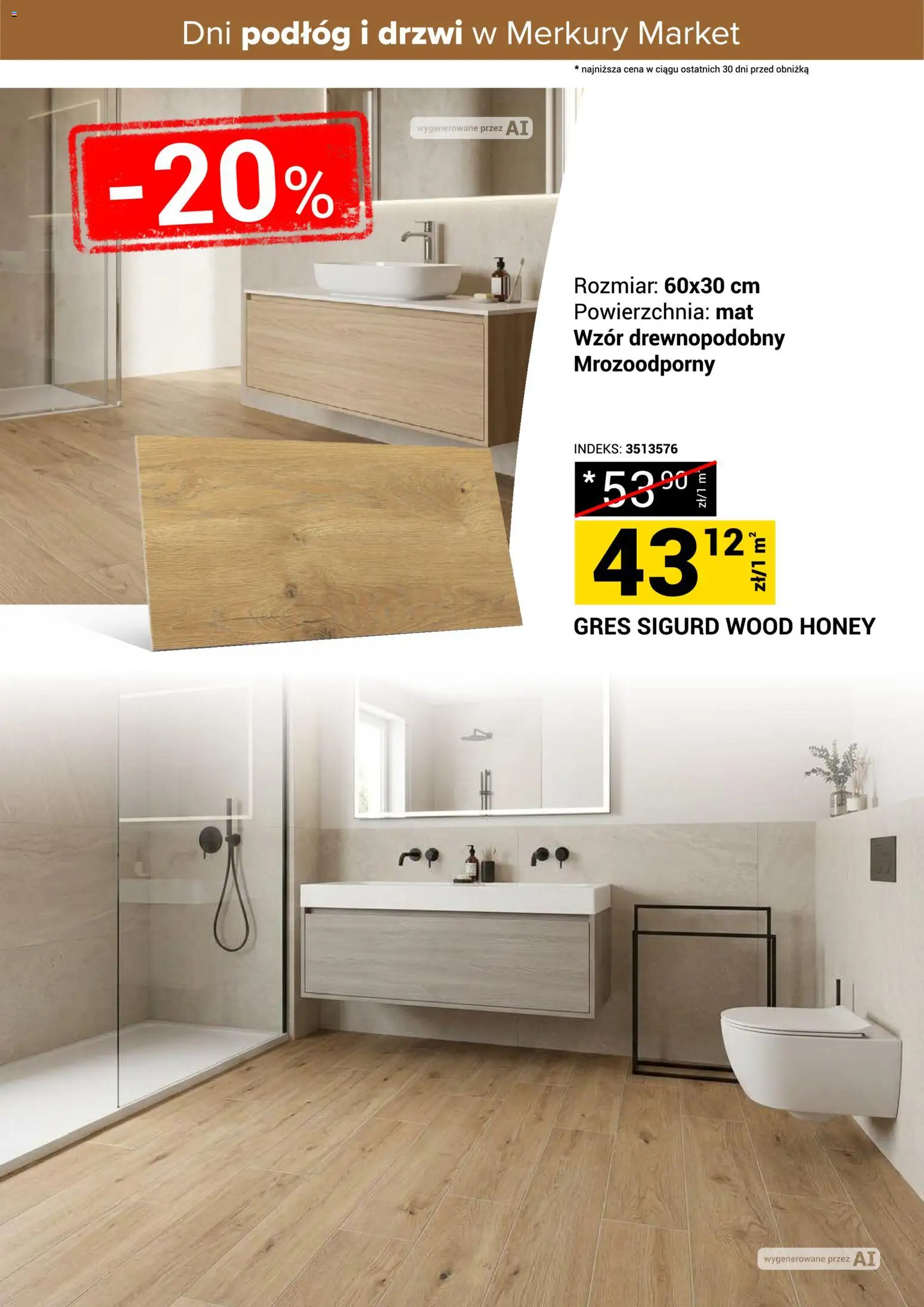 Merkury Market gazetka - Dni podłóg i drzwi od 17.10.2026 | Strona: 15 | Produkty: Drzwi