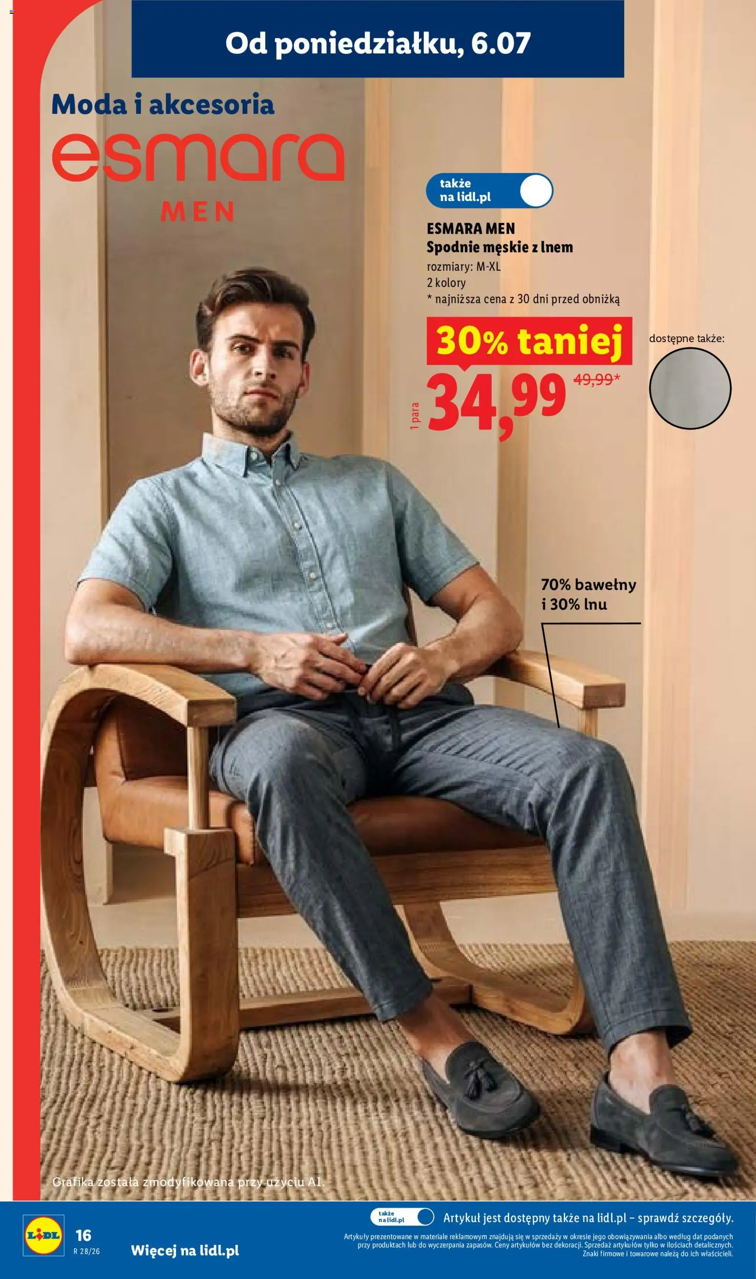 Lidl Katalog od 06.07.2026 | Strona: 18 | Produkty: Spodnie