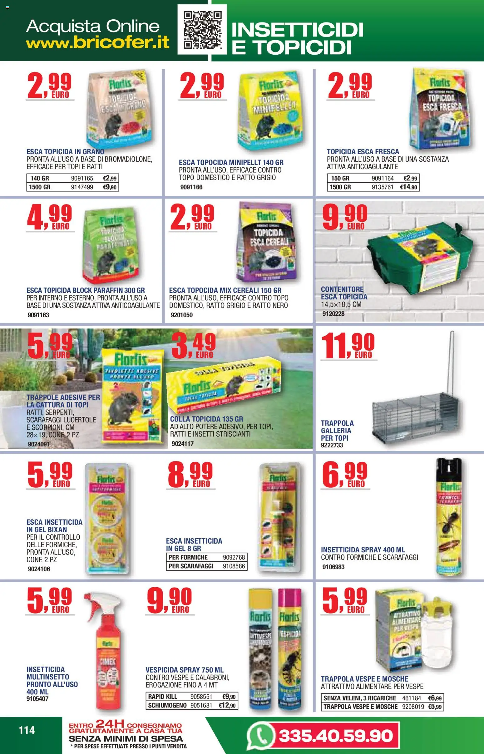 Volantino Self del 14/04/2026 | Pagina: 114 | Prodotti: Cereali, Colla, Contenitore, Insetticida
