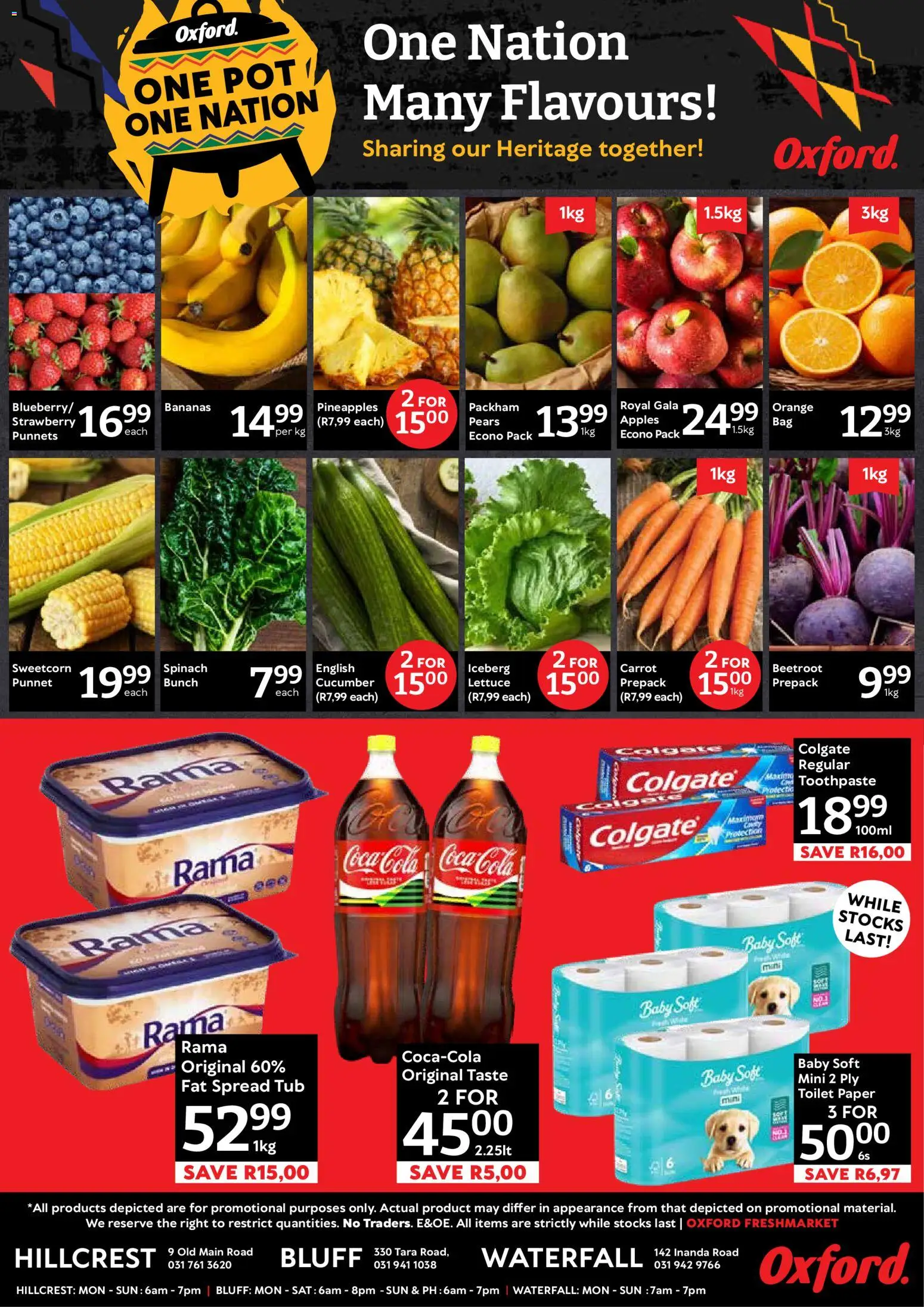 New Oxford Freshmarket catalogue – valid from 26/09/2026 | Page: 2 | Products: Toilet, Fat spread, Paper, Lettuce