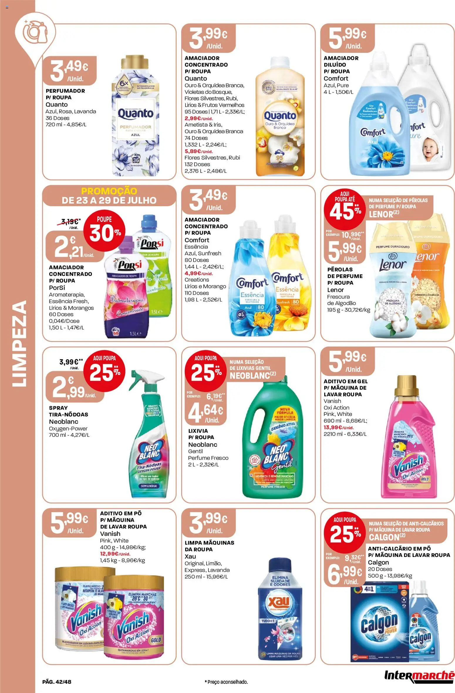 Intermarché folheto │ válido de 23/07/2026 | Página: 42